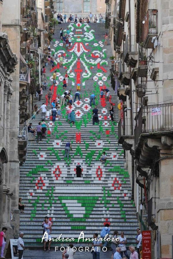 Alla Romana Villa Caltagirone Bagian luar foto