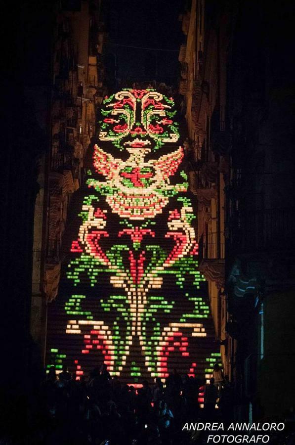 Alla Romana Villa Caltagirone Bagian luar foto